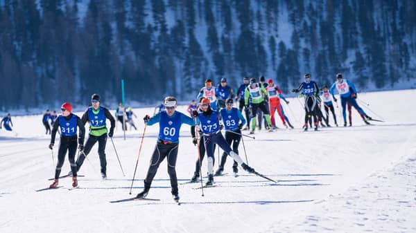 Langlaufrennen Maloja-Zernez